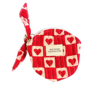 Ruby Heart Lipstick Pouch