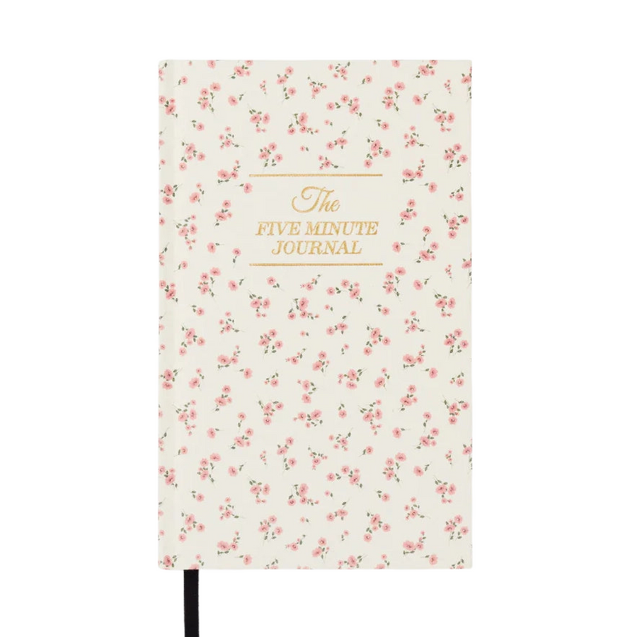 The Five Minute Journal Dainty Rose Cover