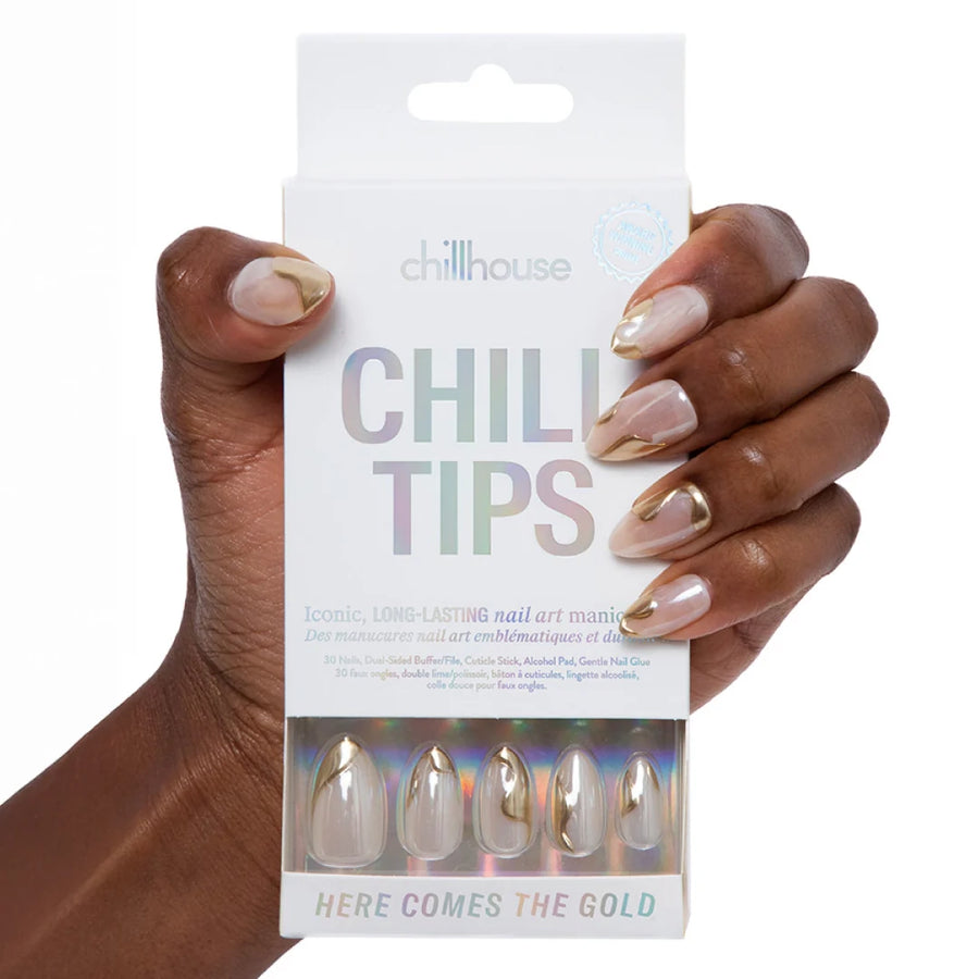Here Comes the Gold Chill Tips