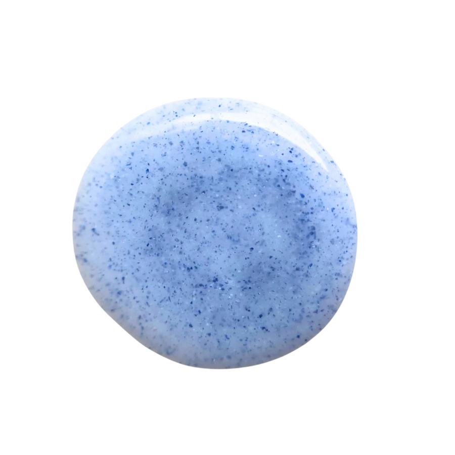 Mother of Pearl + Bluestone Dust to Dust Nail Polish