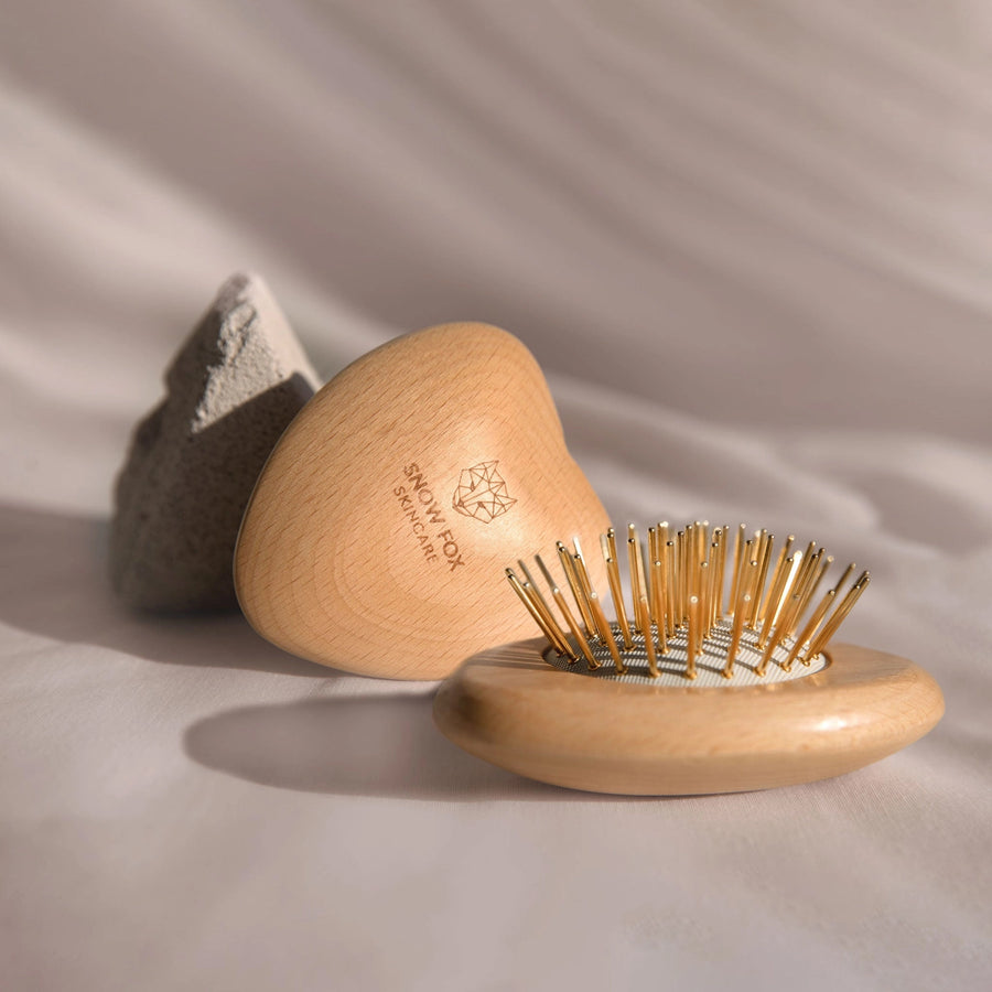 Gua Sha Hair & Scalp Brush Love Heart Edition