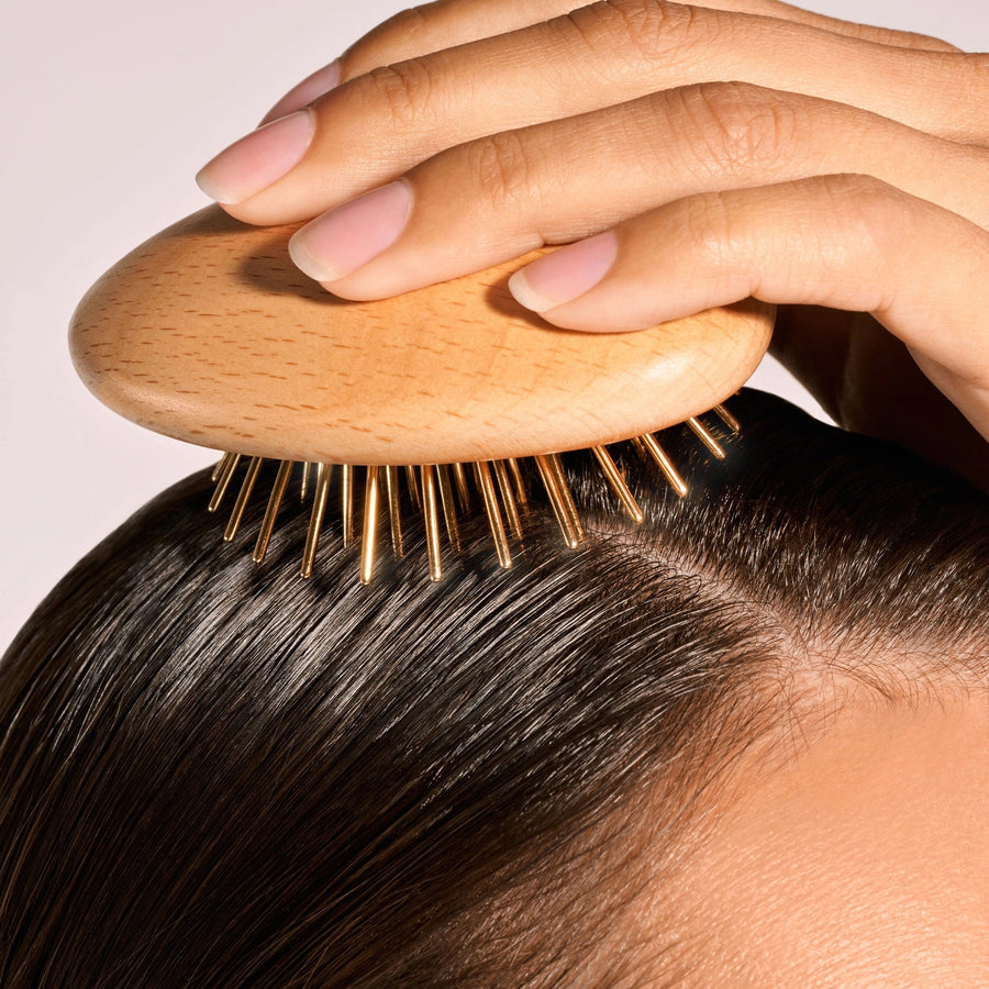 Gua Sha Hair & Scalp Brush Love Heart Edition