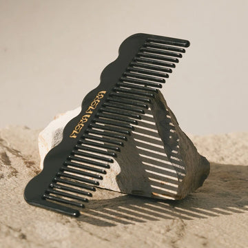 Wavy Acetate Comb