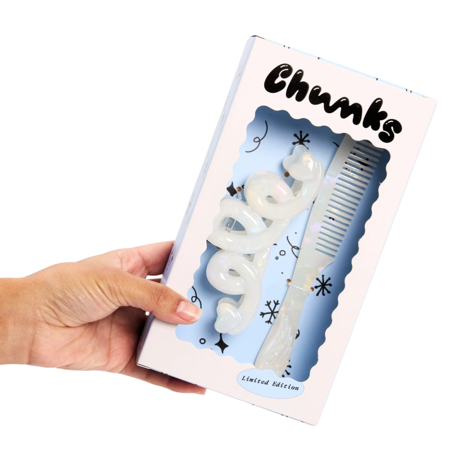 Claw and Comb Giftset in Angel