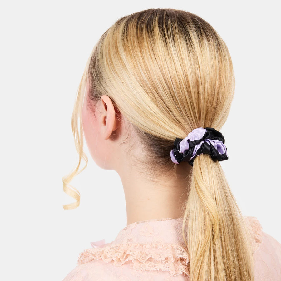 Silk Scrunchies in Medium Jester