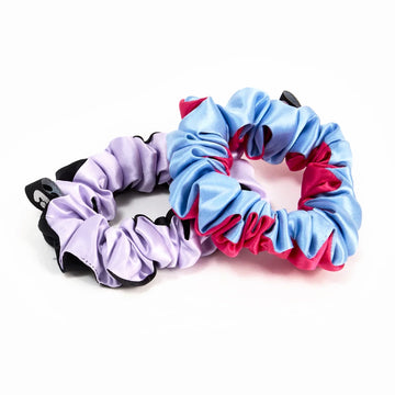 Silk Scrunchies in Medium Jester