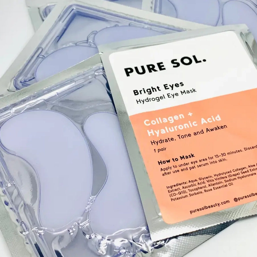 Bright Eyes Hydrogel Collagen Eye Mask 12-Pack